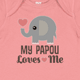 thumbnail image 4 of Inktastic My Papou Loves Me Boys or Girls Baby Bodysuit, 4 of 5