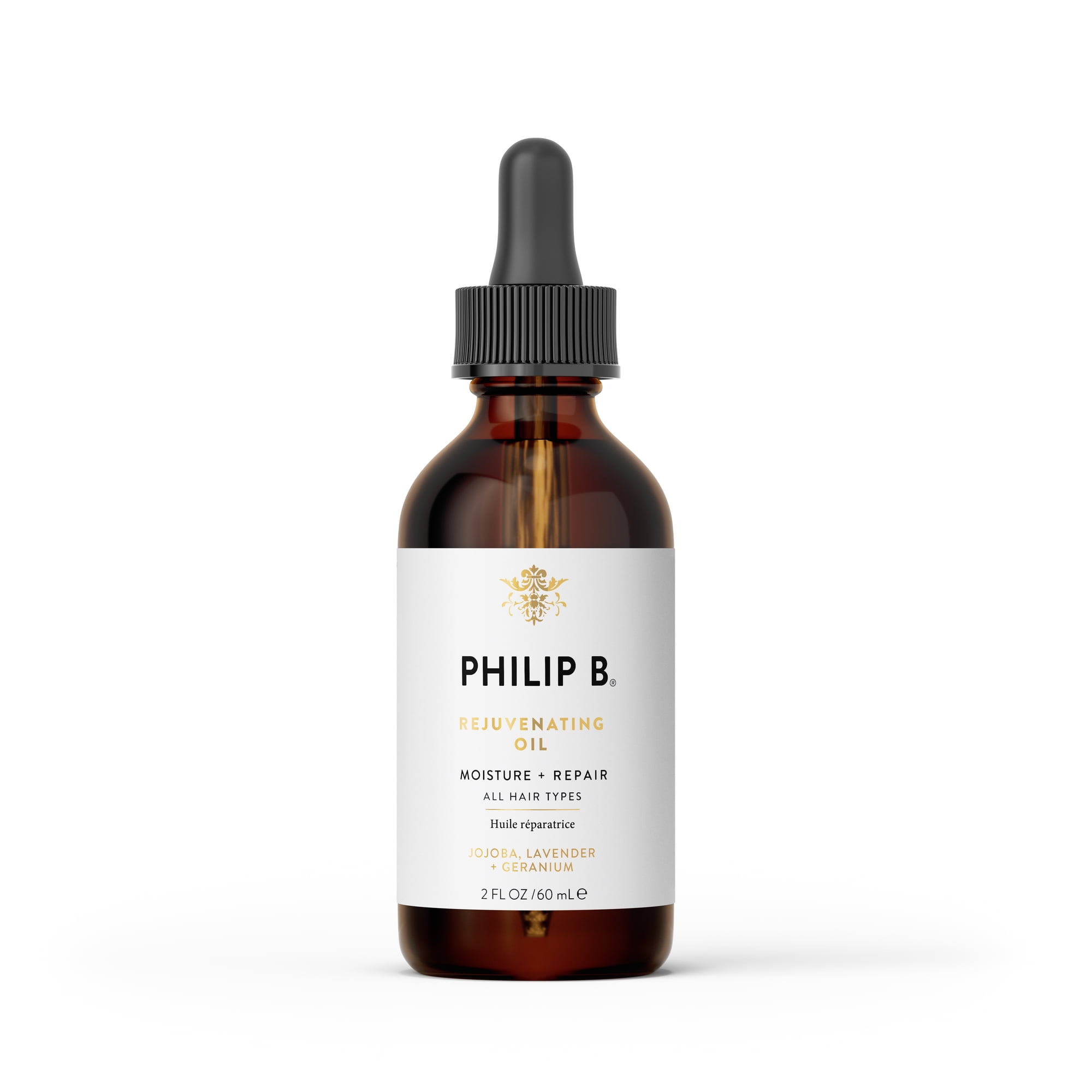 Philip B Rejuvenating Oil Jojoba and Lavender Moisture and Repair, 2 fl oz