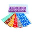 thumbnail image 1 of Doctor Stuff - Alphabet Letters for File Folders, 1 Pack Each A-Z Plus Mc on Ringbook Sheets, 5400 Labels, NO Binder or Indexes, VRE/GBS 8850 - VRAM Series Compatible Alpha Stickers, 1.3" x 1.25", 1 of 4