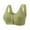 #269-Green, variant on Women's Comfort Front-Close Wireless, Seamless Cooling T-Shirt Bra Printed Everyday Bra