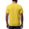 thumbnail image 6 of Homenesgenics Mens Shirts Men Tops T Shirts for Man Men's Solid Color Short Sleeved Outdoor Running Sports Breathable Short Sleeve Yellow XXXXL, 6 of 9