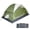 Green 4 Person-Fiberglass Pole, variant on Kroyicegears 2/4 Person Tents for Camping - Lightweight Outdoor Camping Tents 7.2 lb