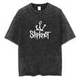 thumbnail image 4 of Camisetas Slipknots para hombres, camisa de gira por el infierno, camisetas de banda Mental pesada, camiseta Retro lavada, ropa de calle de algodón 100%, camisetas gráficas Y2k, 4 of 4