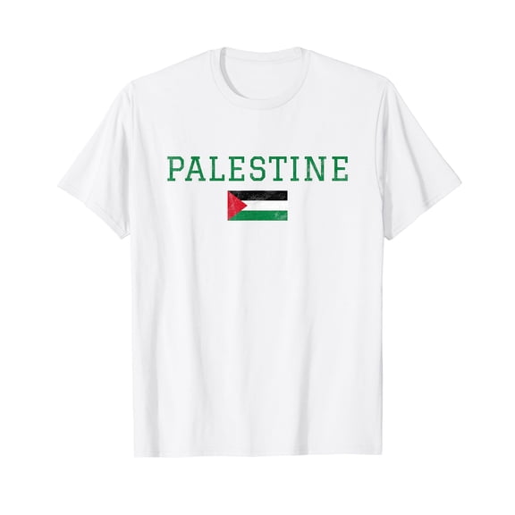 Palestine White T-Shirt