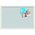 thumbnail image 2 of PinPix 27x18 Custom Cork Bulletin Board Soft Blue Poster Board Has a Fabric Style Canvas Finish, Framed in Soft Blue, by ArtToFrames (PinPix-1814), 2 of 5