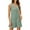 1# Light Green, variant on SWQZVT Rompers for Women Summer Casual Jumpsuits Button Down Sleeveless Shorts Overalls Loose Onesie with Pockets