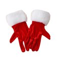 thumbnail image 1 of Elegantes guantes para fiestas de Nochebuena, para actuaciones de baile formales; diseño festivo ajustado y tacto lujoso para celebraciones de invierno, 1 of 6