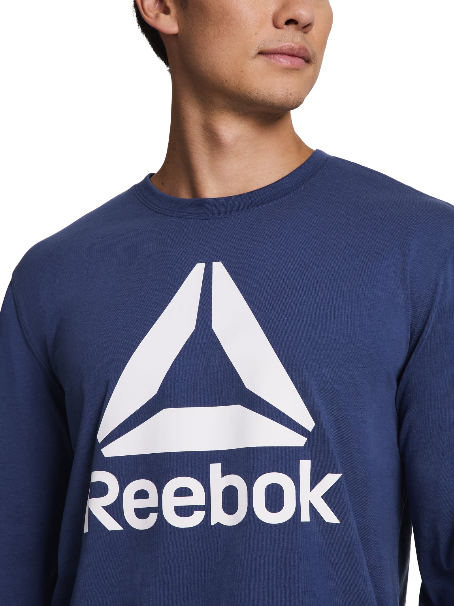 Reebok Men's and Big Men's Core Graphic Long Sleeve Top, Sizes XS-5XL