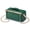 Green, variant on Wason Genuine Leather Adult Toiletry Case Makeup Bag with Belt, Orange