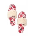 thumbnail image 3 of Victoria's Secret Champagne Pink Rose Signature Satin Slippers Small (5/6) NWT, 3 of 3