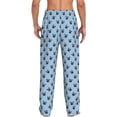 thumbnail image 3 of Xecao french Bulldog Face Men's Straight Lounge Pajama Pants: The Ultimate in Comfortable Sleepwear, 3 of 9