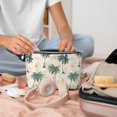 thumbnail image 2 of Makeup Bag - Palm tree_AC Cosmetic Bag Portable Travel Toiletry Bag for Women Small Make Up Organizer Bag Zipper Pouch Travel Essentials, 2 of 8