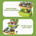 thumbnail image 3 of Adofi 55 Piece Kids Kitchen Playset, 3-in-1 Play Kitchen Accessories Toy, 3 of 8