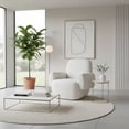 thumbnail image 1 of Bossa Sillon Pangell Comodo Individual Moderno Para Sala, Dormitorio, Lectura , Sofa Acolchado para Estudio, 1 of 8