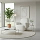 thumbnail image 1 of Bossa Sillon Pangell Comodo Individual Moderno Para Sala, Dormitorio, Lectura , Sofa Acolchado para Estudio, 1 of 8