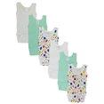 thumbnail image 1 of Bambini Boys' Printed Tank Top 6 Pack, 1 of 3
