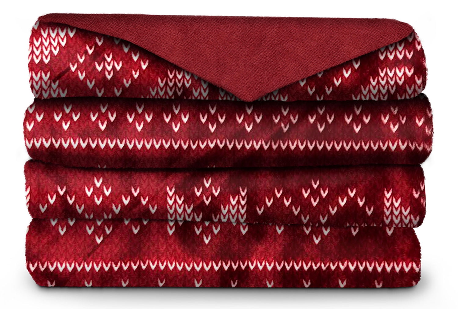 Sunbeam Microplush Comfy Toes Electric Heated Throw Blanket Foot Pocket