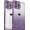 Purple+Glitter, variant on Compatible with iPhone 15 Pro Case Glitter Gradient,Clear & Sparkle with Cute Heart Pattern,Full Lens Protection & Electroplate Reinforced Corners Shockproof Edge Case[6.1 inches]-Purple