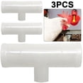 thumbnail image 1 of Conector Deslizante en T Plástico 3 Vías para Instalación Tuberías PVC 18 Piezas (20 Mm), 1 of 7