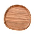 thumbnail image 4 of Plato de postre de madera Bandeja de desayuno Plato de comida de sushi Vajilla moderna Decorativa Estilo C, 4 of 9
