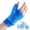 Blue, variant on Hot Cold Therapy Wrap for Wrist and Thumb, Reusable Gel Ice Pack Hand Glove for Swelling Recovery, Comfortable Support for Men Women