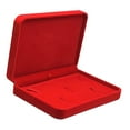 thumbnail image 3 of Juego de Joyas de Terciopelo Yinane Caja de visualización del collar de terciopelo rojo, 3 of 8