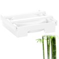 thumbnail image 1 of Ynlkorvg Rack 9 Inch Paper Plate Dispenser Under Cabinet Plates Holder Kitchen Counter Vertical Plate Dipensersn Cabinet Plates Holder Dipensers Holders Paper Plate Dispenser Rv, 1 of 6