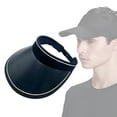 thumbnail image 2 of Visera Gorro Deportivo Protector Solar Y Rayos UV | para Exteriores Hombre/Mujer (Negro/Blanco) MIMA 2 Moderno, 2 of 5