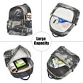 thumbnail image 5 of FORMRS Mini Backpack Purse for Women Travel Daypack Casual Shoulder Bag, Space Earth, 5 of 7