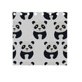 thumbnail image 4 of Pandas Black Out Curtains Aesthetic for Bedroom Living Room Sliding Glass Doors Kitchen Windows 2 panels set, 4 of 5