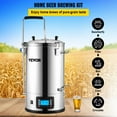 thumbnail image 2 of VEVOR Electric Brewing System 304 Stainless Steel, 16.5×14.0×32.3 in, Silver, 2 of 9