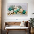 thumbnail image 3 of Elephant Stock Beach Concept Spa Wall Art - Horizontal Canvas Wall Art - Spa Wall Decor - Wellness Canvas - Teal And Blue Decor - 48" x 32", 3 of 8
