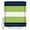 Navy blue Green, variant on Extra Long Shower Curtain 72x84 Inch, Navy Blue Green Stripe Shower Curtain Waterproof Bathroom Decor Modern Art Horizontal Striped Fabric Bath Curtain Set Accessories with Hooks