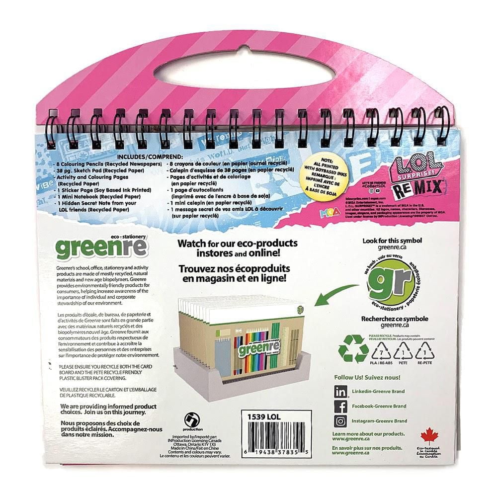 LOL Surprise Eco-Colouring Set