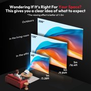 XGODY N6 Pro 1080P Netflix Licensed 700 ANSI Smart Projector with Wifi and Bluetooth,Aspect Ratio16:9 for Home Theater/Outdoor,1.3KG Light Gold,1Count
