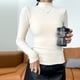 thumbnail image 4 of Camisas de manga larga con cuello alto para mujer, moda de otoño, capas básicas, ropa interior delgada, 4 of 6