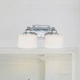 thumbnail image 5 of Nuvo 60-4582 - Soho - 2 Light Vanity Fixture w/ Satin White Glass, 5 of 6