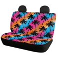 thumbnail image 5 of Uourmeti Palm Tree Tropical Print Soft Bench Seat Covers for Interior Car Interior, Non-Slip Universal Car Seat Cover Cushions Stretch Back Seat Covers, 5 of 7