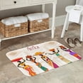 thumbnail image 7 of Pofeuu Black African Woman Print Flannel Doormats Rug16"x24"Rug Washable Doormats Indoor Outdoor Rugs for Layered Front Door Mats, Porch, Kitchen, Entryway, 7 of 7