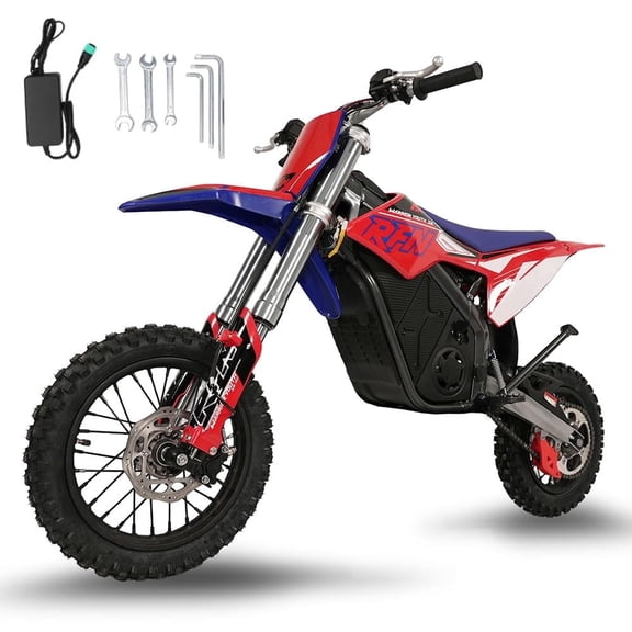 RFN Warrior Youth SX-E2 Electric Dirt Bike - MAX 2000W Powerful Brushless Motor - 28 mph Top Speed | 26-Mile Range & Off-Road eBike for Teens and Adults