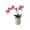 Pink, variant on Bwiyojiz Artificial Silk Phalaenopsis Potted For Table Living Room Decoration