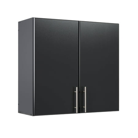 Prepac Elite 32" Wall Cabinet, Black