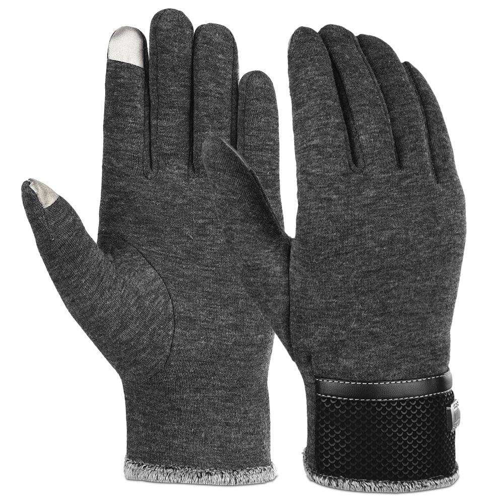 Winter Warm Gloves Anti Slip Touch Screen Gloves Windproof Thermal Gloves Cold Weather Camping Hiking Gloves for Men Women
