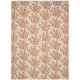 thumbnail image 3 of SAFAVIEH Courtyard Fionntan Botanical Indoor/Outdoor Runner Rug, Beige/Terracotta, 2'3" x 8', 3 of 9