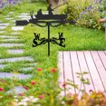thumbnail image 4 of Teissuly Stainless Steel Fishing Weathervane Retro Durable Wind Vane Metal Weather Vane For Garden Mount Yard Decoration, 4 of 5