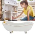 thumbnail image 4 of Juego De Baño Para Casa De Muñecas, Lindos Juegos De Muebles De Baño En Miniatura Profesionales, 5 Piezas, Mano De Obra, Hermoso Para Casa De Muñecas 1:12 Para Niños, 4 of 7