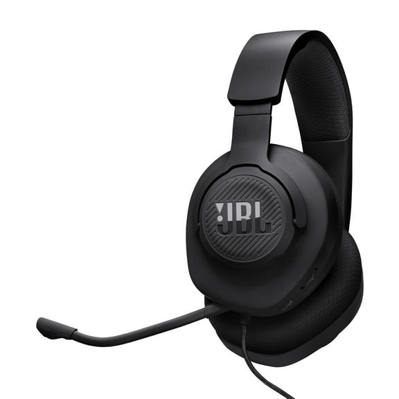 JBL Quantum 100M2 - Wired over-ear gaming headset with detachable mic and mute option - Black