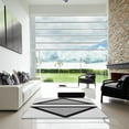 thumbnail image 7 of Ahgly Company Machine Washable Indoor Round Transitional Ash Gray Area Rugs, 7' Round, 7 of 7