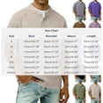 thumbnail image 3 of VSSSJ Men's Casual Henley Shirts Short Sleeve Button Up Crewneck Cotton Linen Shirt Vintage Loose Summer Beach Vacation Shirts Khaki XXL, 3 of 8