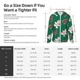 thumbnail image 6 of Goofa Gingerbread Snowman Cookies Printed Women's UPF 50+ Sun Protection Hoodie Jacket Lightweight Long Sleeve Sun Shirt for Women with Pocket Hiking Outdoor-XX-Large, 6 of 9